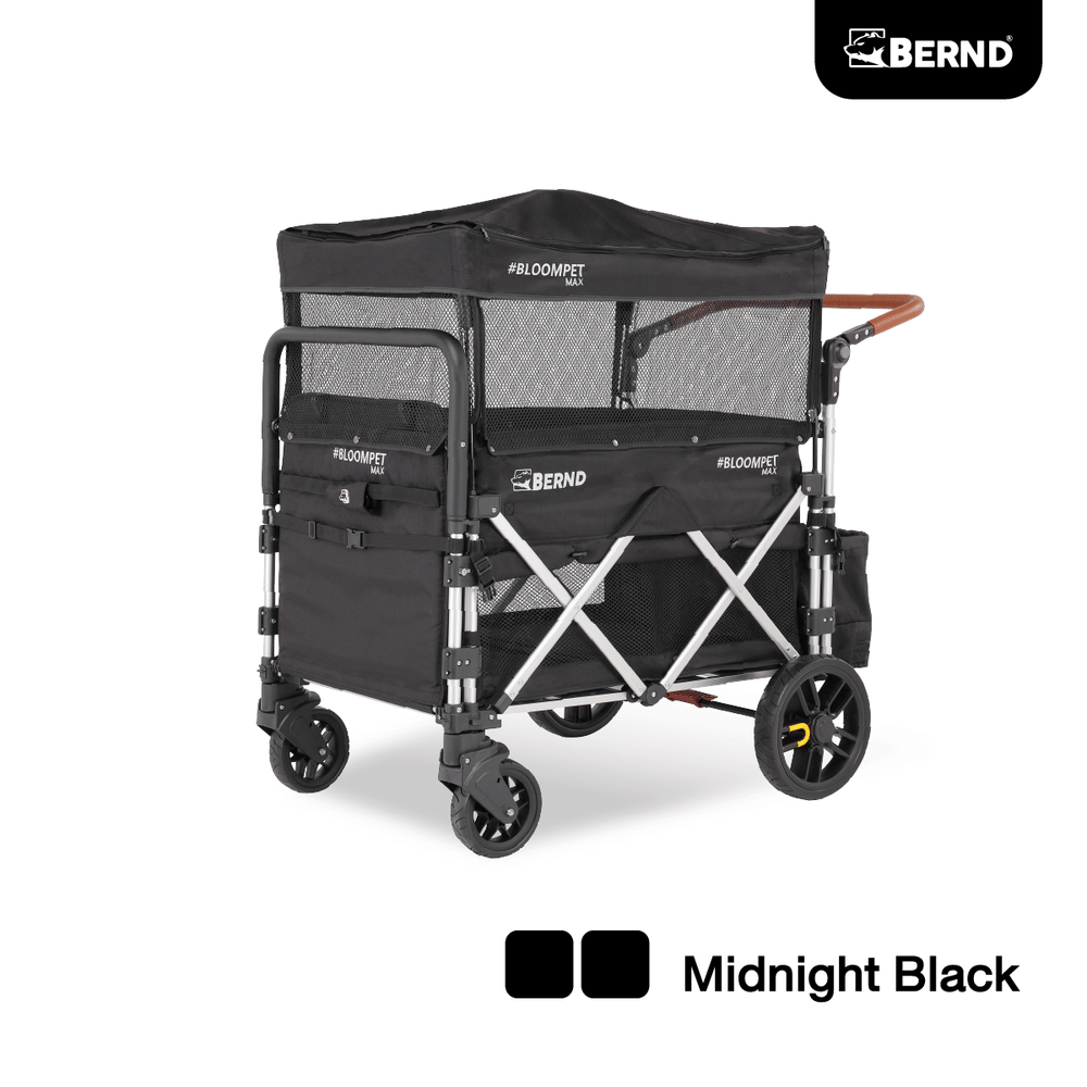 รถเข็นสัตว์เลี้ยง BERND BLOOM PET MAX สีดำ_0
